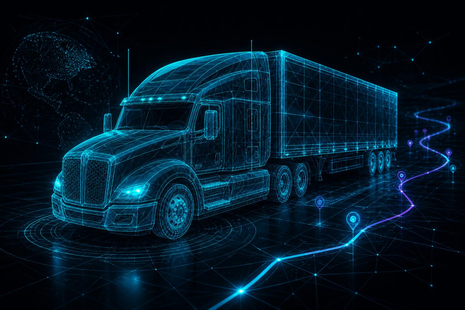 Transportation AI automation visual