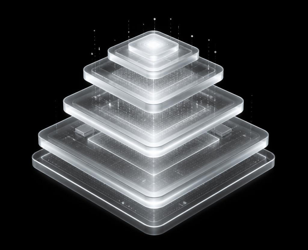 Layered illustration of the Saltstone AI platform architecture